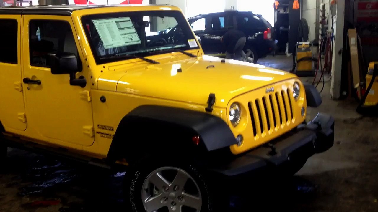 2015 Jeep Wrangler Baja Yellow for Sale