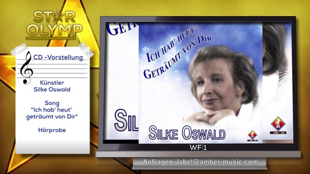 Sängerin Silke Oswald -Ich hab heut' geträumt von Dir- CD-Vorstellung-Amber-Musikpromotion-