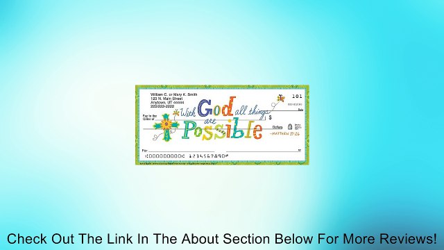 Words of Faith Personal Checks: 2 Full Boxes - 240 Checks Review