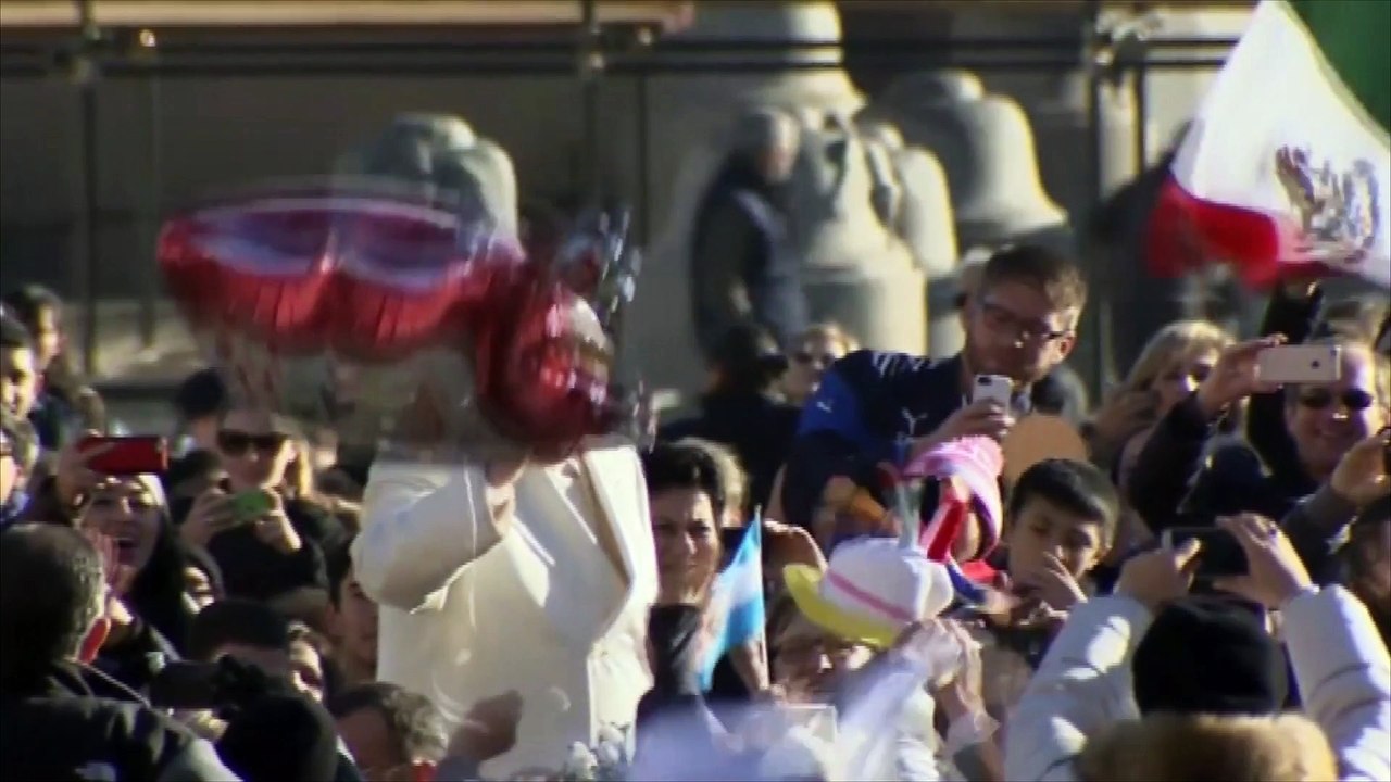 Un tango géant au Vatican pour l'anniversaire du pape François