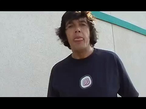 Richard Atkins cuts an ad for Walkin On The Blvd Elvis Week video