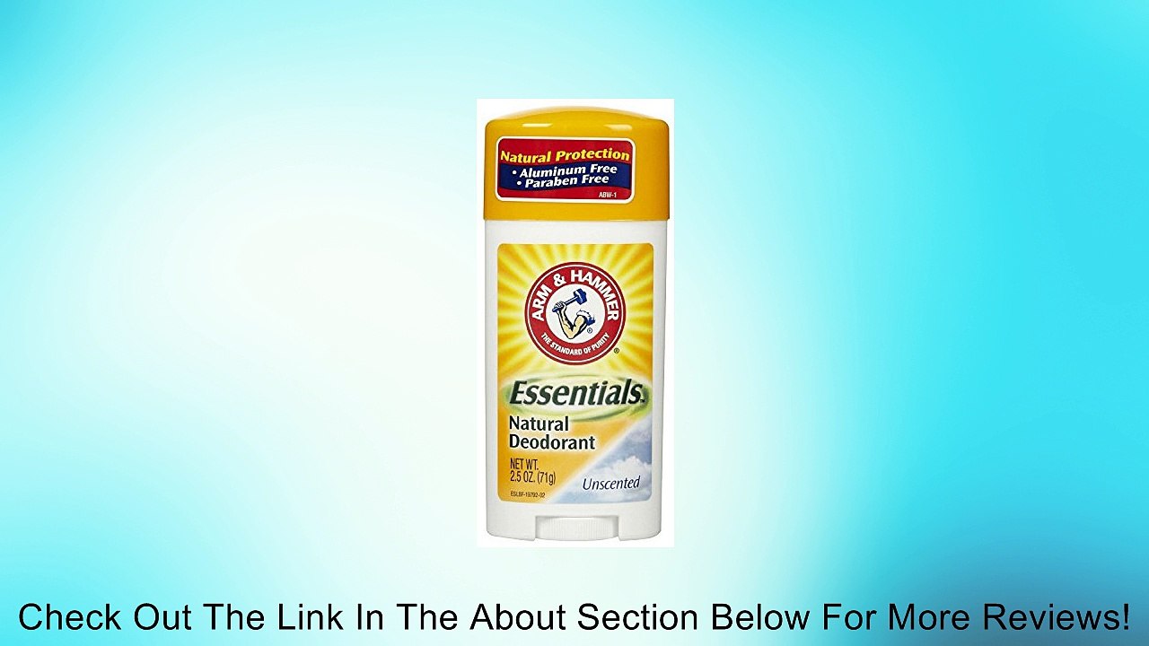 Arm & Hammer Arm/Hammr Essentls Deod Unscnt 2.5 Review