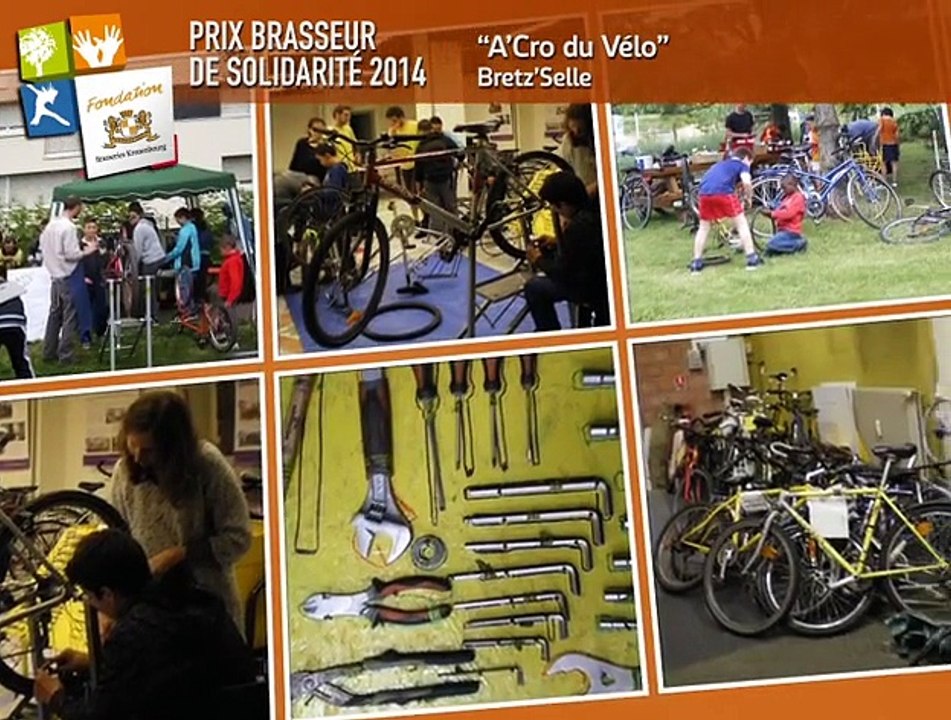 Présentation de A'Cro du vélo ; Prix de la fondation Kronenbourg