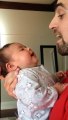 Baby Girl Reacts to Dad's Singing (Video) - Daily Picks and Flicks