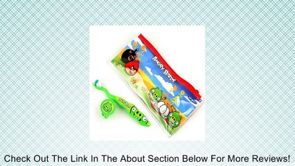 Angry Birds Smile Guard Travel Toothbrush [Green Pig] Review