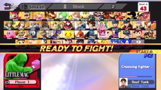 Super Smash Bros. For Wii U Ranked Online Wi-Fi Battle / Match / Fight