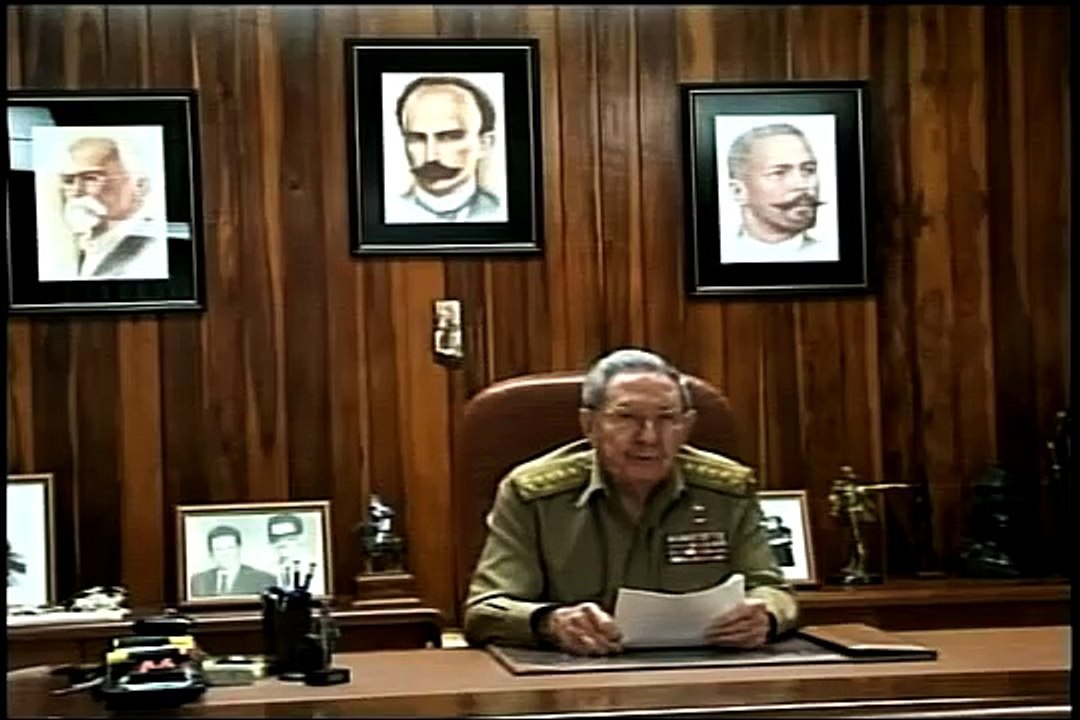 Raúl Castro anuncia victoria para Cuba por los 5