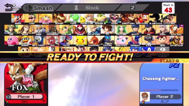 Super Smash Bros. For Wii U Ranked Online Wi-Fi Battle / Match / Fight