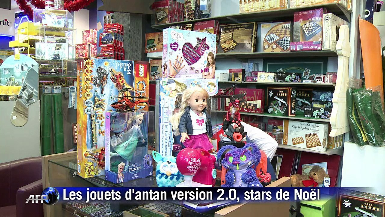 Les jouets d'antan version 2.0, stars des cadeaux de Noël - Vidéo  Dailymotion