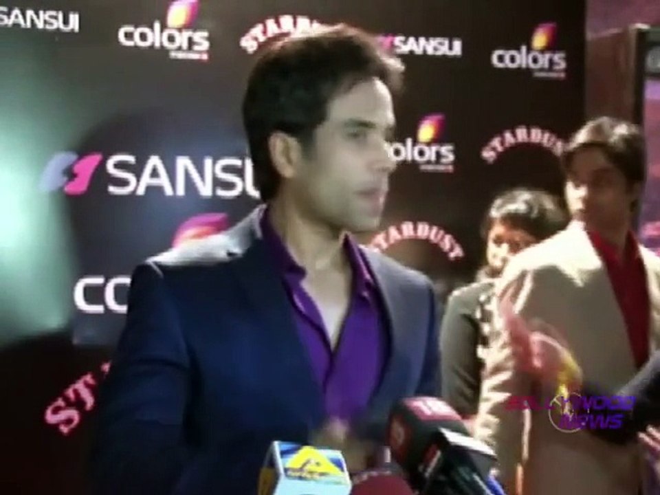 Tusshar Kapoor Spotted at The Red Carpet of Stardust Awards 2014 - By BollywoodFlashy
