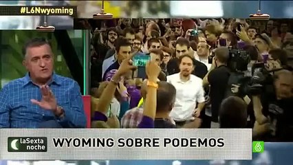 El Gran Wyoming humilla a una diputada del PP y da su opinión sobre PODEMOS