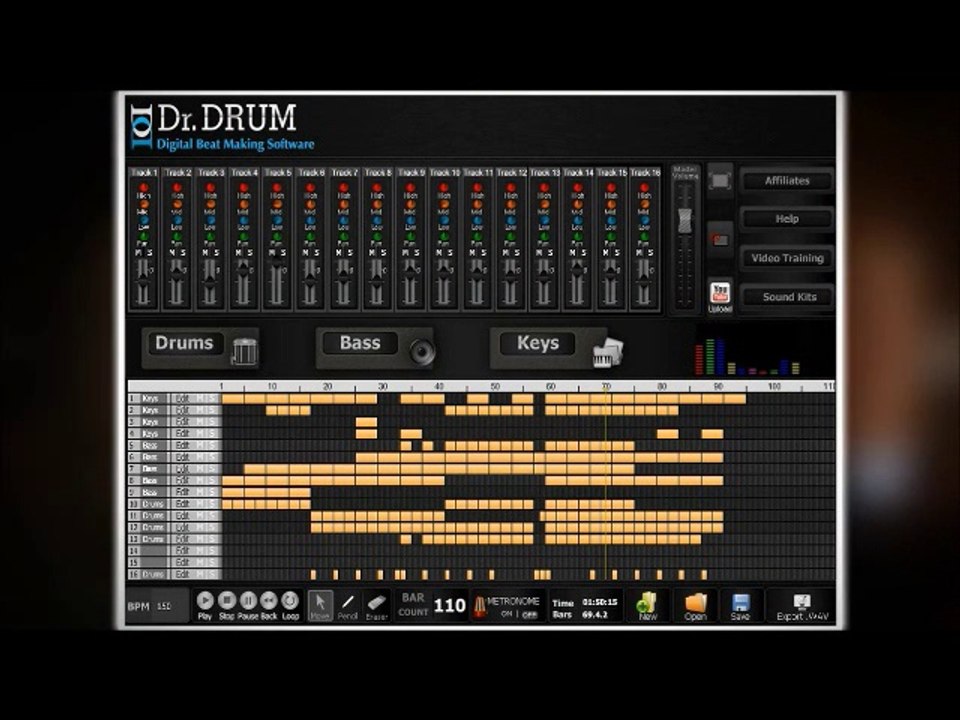 Make Beats Using Your PC Or Mac! Beat Maker Software for Rap, Hip Hop, Dubstep, Dance, Techno, Trance!