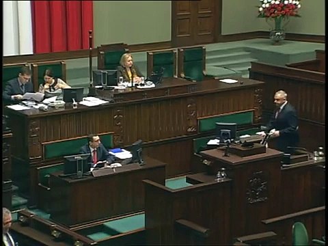 Poseł Artur Dębski - Wystąpienie z dnia 16 grudnia 2014 roku.