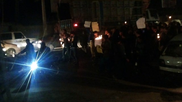 Rally With Liten Candles to condemn cowardly attack on children ATD