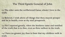 64 - III John - King James Bible, New Testament (Audio Book)
