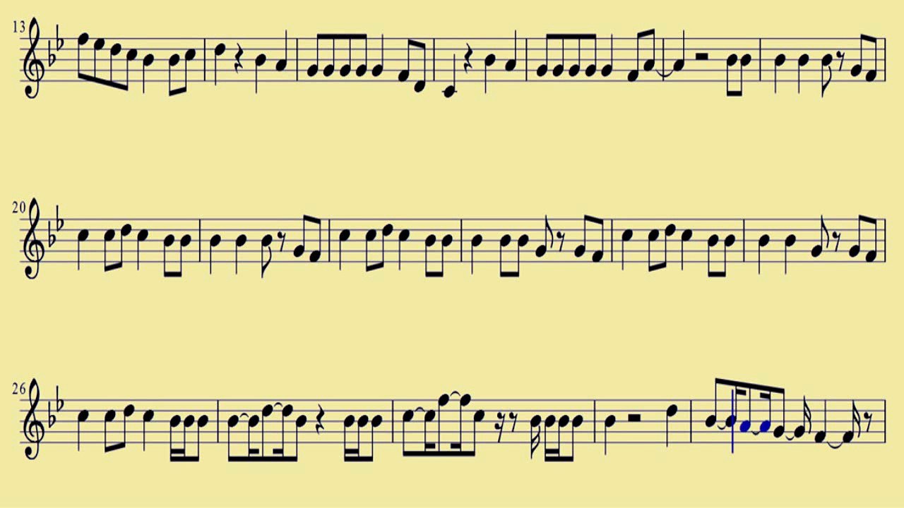 [ Alto Sax ]  Best Song Ever - One Direction - www.downloadsheetmusic.com.br