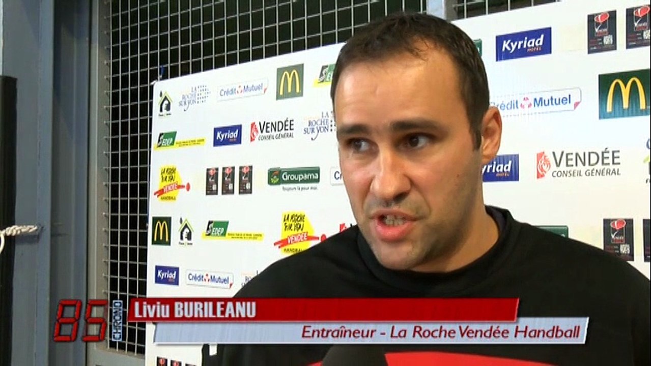La Roche-sur-Yon Vendée Handball: Interview de L. Burileanu