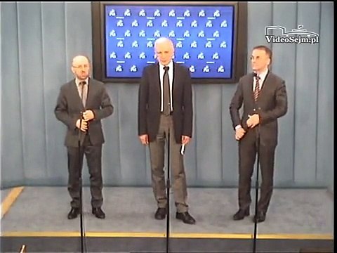 Poseł Piotr Naimski - konferencja z 17 grudnia 2014 r.