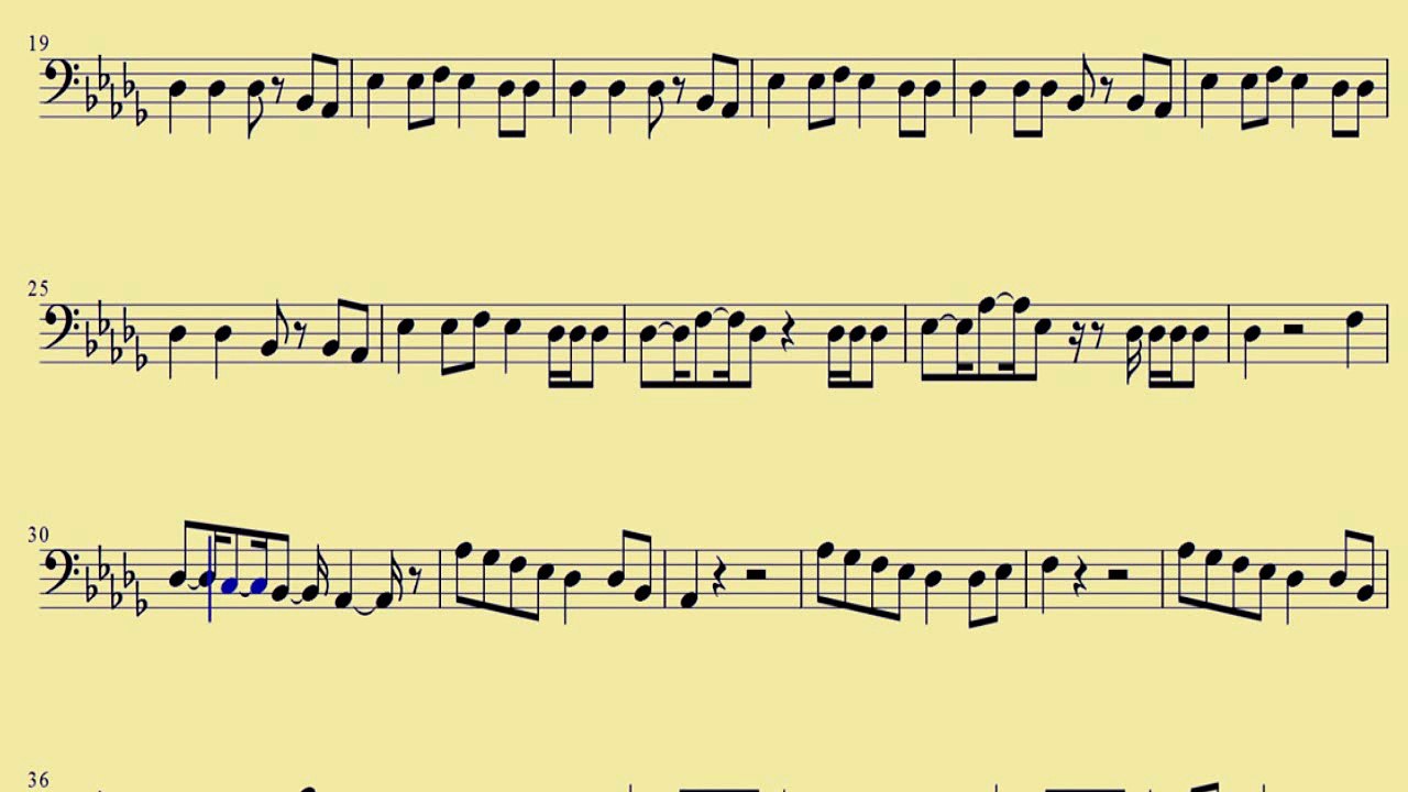 [ Cello ]  Best Song   Ever - One Direction  - www.downloadsheetmusic.com.br
