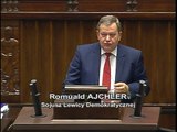 Poseł Romuald Ajchler - Wystąpienie z dnia 17 grudnia 2014 roku.