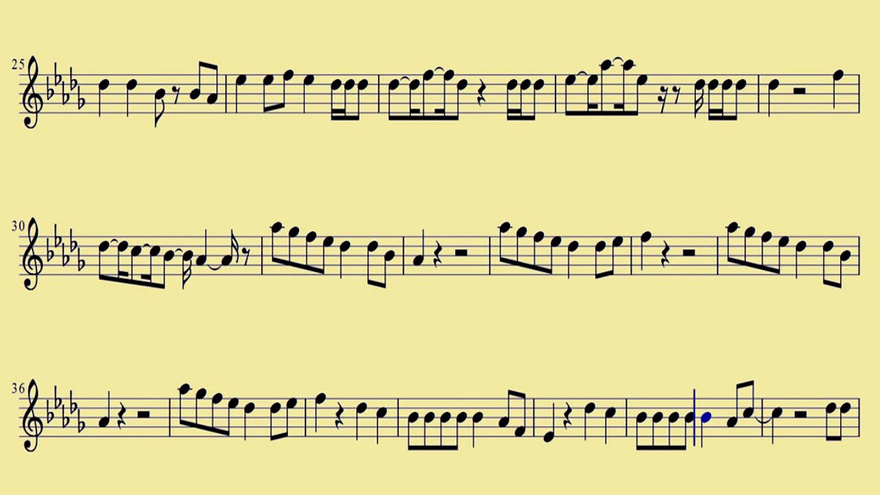 [ Oboe  ]  Best Song Ever - One Direction - www.downloadsheetmusic.com.br