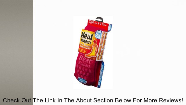 Heat Holders Ladies Slipper Heat Holders, Rose, US Shoe Size 5-9 Review