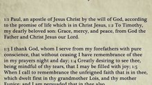 55 - 2 Timothy - King James Bible, New Testament (Audio Book)