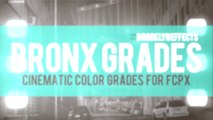 Bronx Grades™ for Final Cut Pro X from Brooklyn Effects™