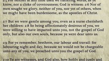 52 - 1 Thessalonians - King James Bible, New Testament (Audio Book)