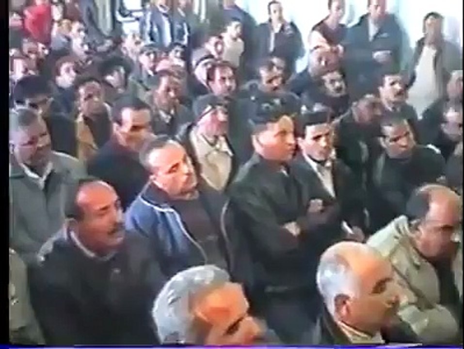 فيديو نادر للشهيد  شكري بلعيد 2007 في تأبين صدام حسين