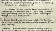 34 - Nahum - King James Bible, Old Testament (Audio Book)