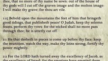 34 - Nahum - King James Bible, Old Testament (Audio Book)