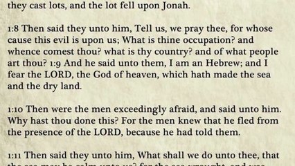 32 - Jonah - King James Bible, Old Testament (Audio Book)