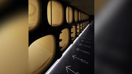 Japanese Airport's Pod Hotel Allows Guests to Book by the Hour