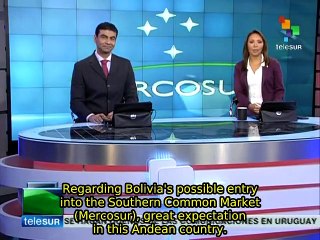 Excitement as Bolivia awaits official entry as full member in Mercosur