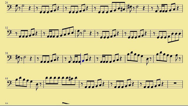 [ Cello ] Blurred Lines - Robin Thicke ft- T-I- n Pharrell - downloadsheetmusic.com.br