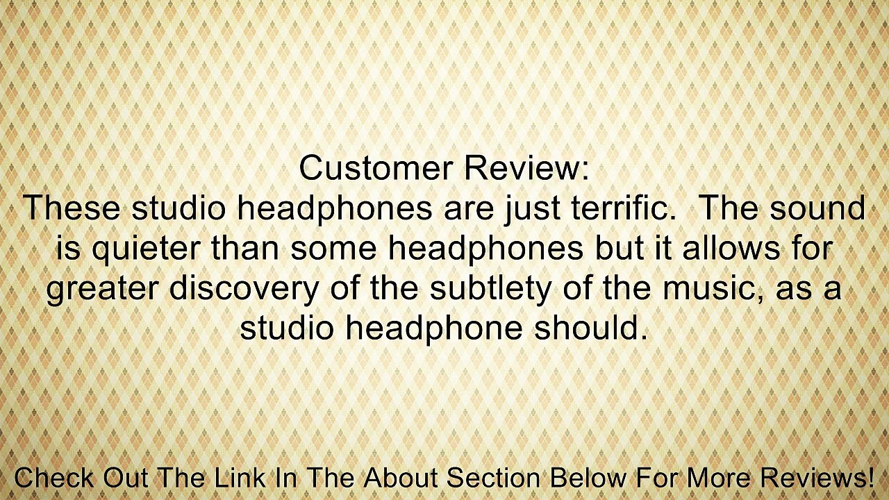 AIAIAI TMA-1 Studio Headphones with Microphone, Black Review