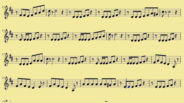 [ French horn ] Blurred Lines - Robin Thicke ft- T-I- n Pharrell - downloadsheetmusic.com.br
