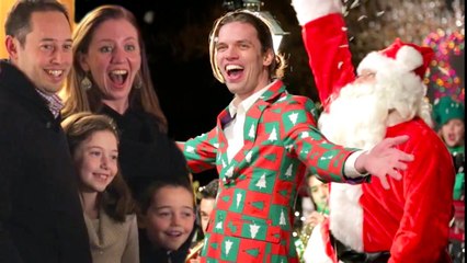 Family Surprised by Epic Christmas Carol
