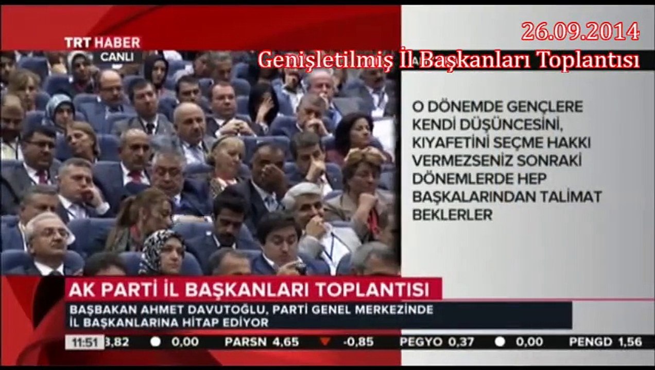 Prof.Dr.Ahmet DAVUTOĞLU'nun Uyuşturucu ile Mücadele Acil Eylem Planı Hakkında Konuşmaları 04.12.2014