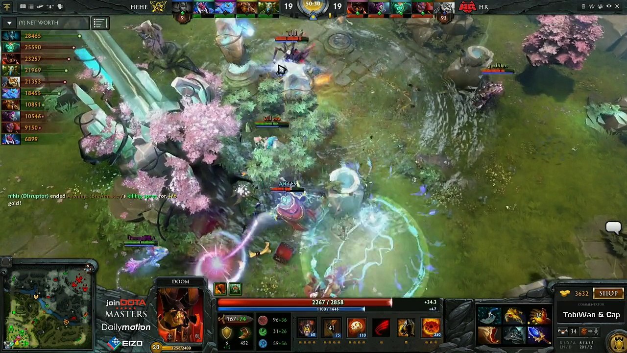 HeHe United vs Hell Raisers Game 2 Part 2 - joinDOTA Masters @TobiWanDOTA @DotaCapitalist
