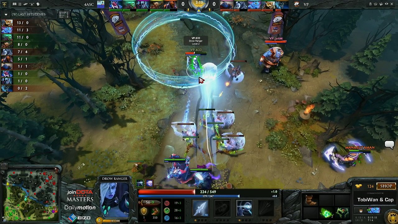 VirtusPro vs 4ASC Game 3 - joinDOTA Masters @TobiWanDOTA @DotaCapitalist