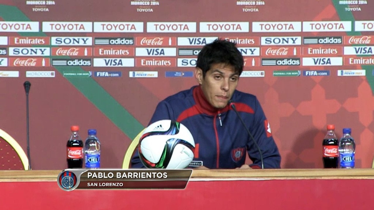 Mundial de Clubes - Barrientos: "Esperamos ser dignos rivales"