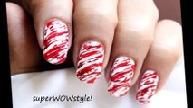 Christmas Candy NO TOOLS! ✦ KIDS Christmas Nail Art Designs - Christmas Nail Designs Without Tools