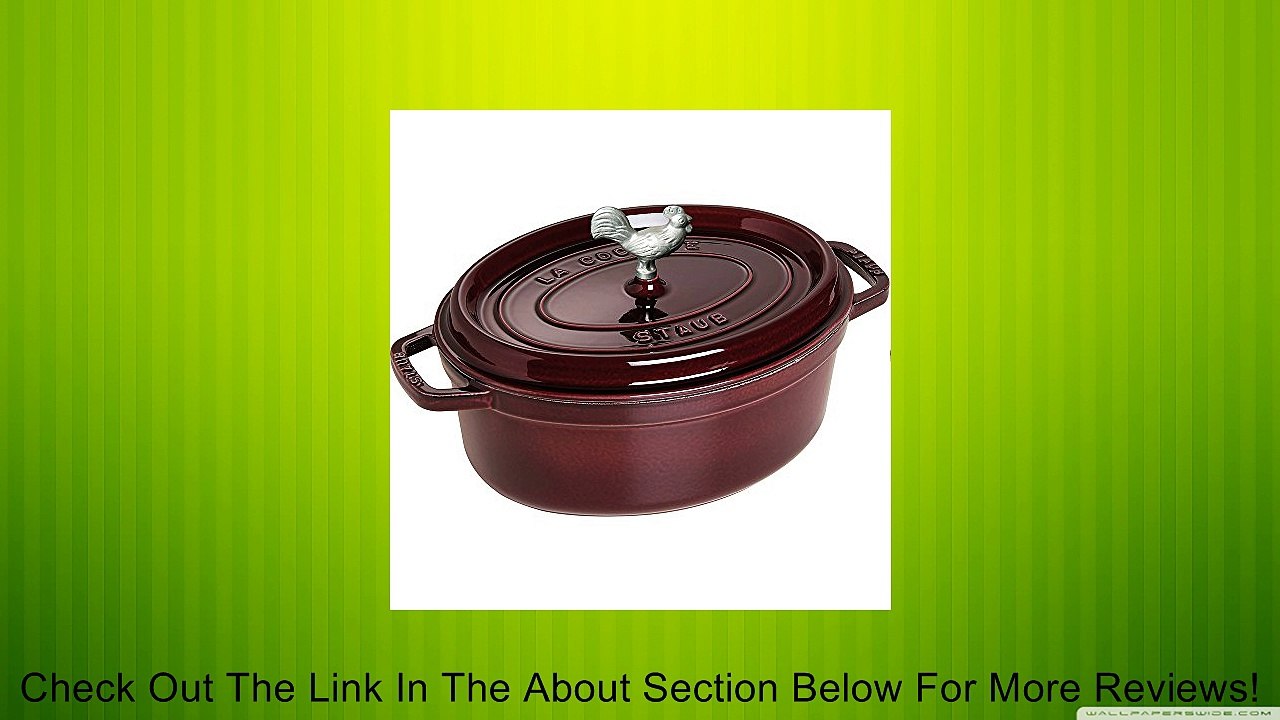 Staub Aubergine Coq au Vin 1122907 , 4� qt. Review
