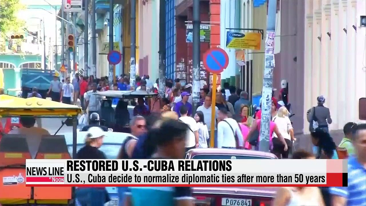 U.S., Cuba restore diplomatic ties after more than 50 years of hostility