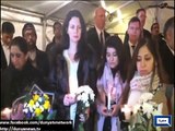 Candlelight vigil held in London for the Peshawar school attack.