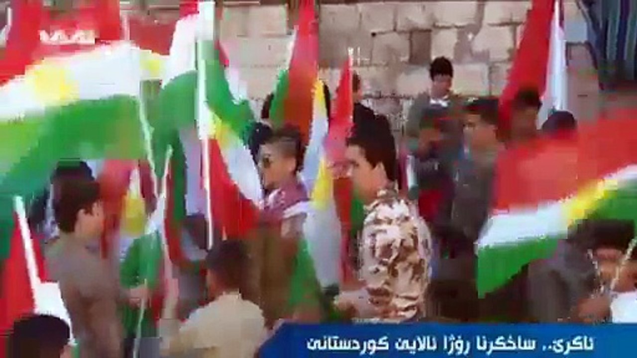 Li Akrê. Pîrozbahiyên ji bo Roja Ala Kurdistanê 17ê 12a 2014an hatin li dar xistin. K tv