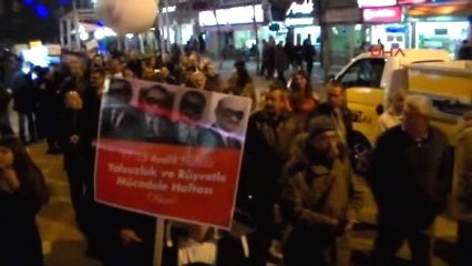 Uşak'ta '17 Aralık' Yürüyüşle Protesto Edildi