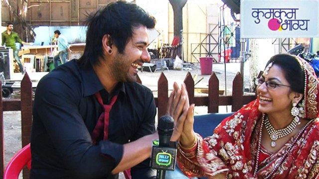Abhi Pragya fun interview on set of Kumkum Bhagya | Zee Tv